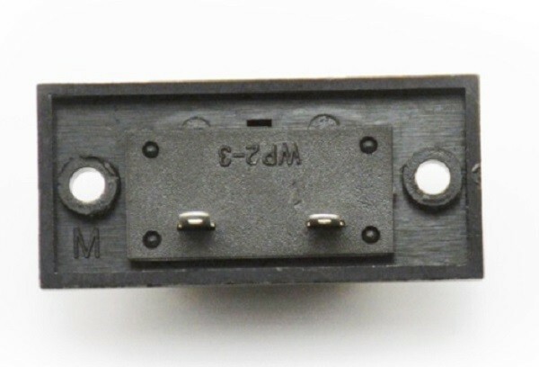 5 Pcs 2 Way Speaker Wire Square Terminal Wall panel Plate Input Push Type 