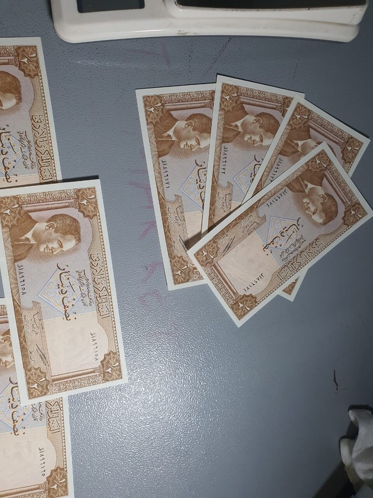 Jordan Half Dinar uncirculated 1964
