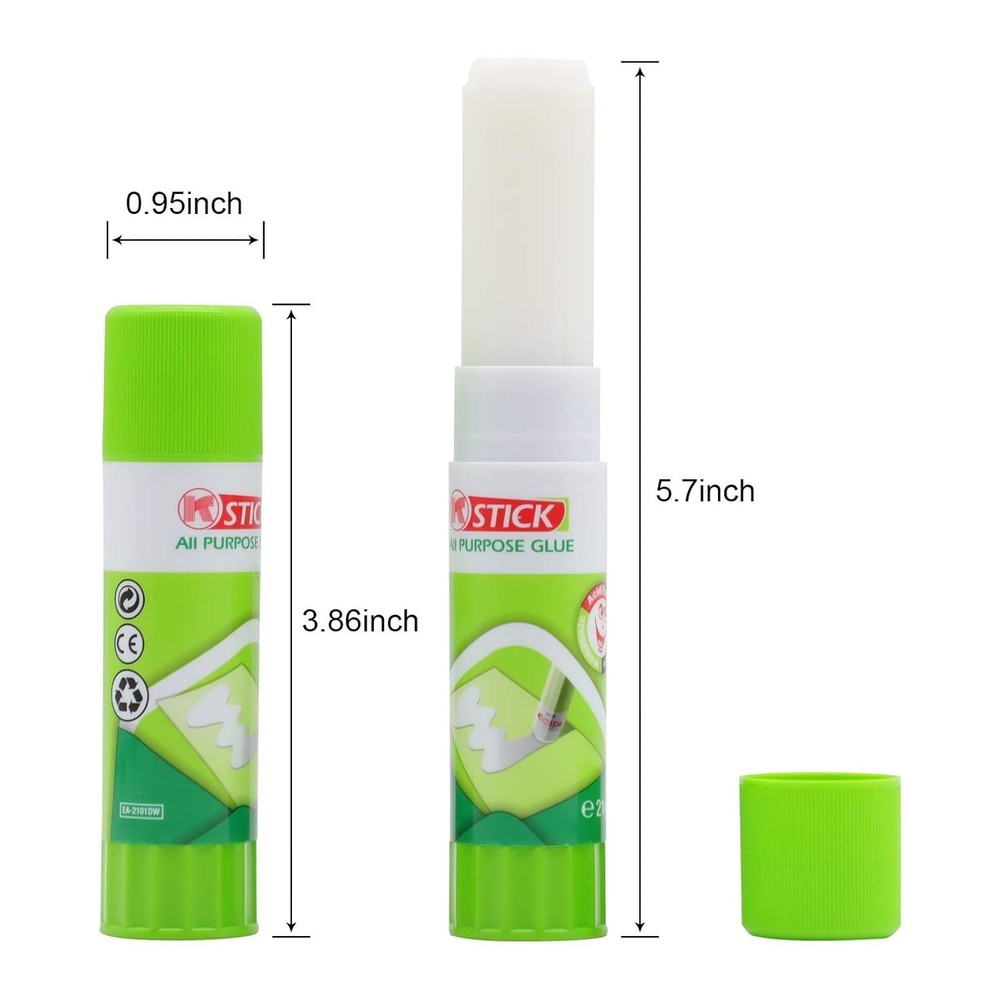 Multi-Functional 3D Printer Glue Sticks - Long-lasting, Water Soluble, 4-Pack