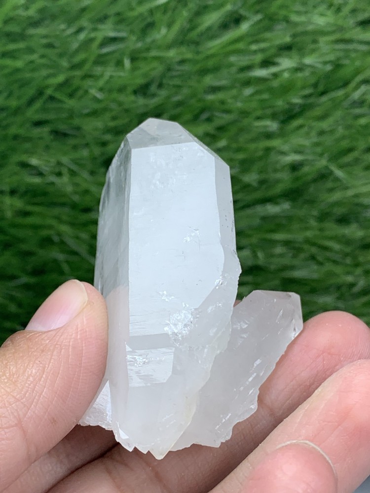Faden Quartz DT Transparent Crystal Having Good Luster & Nice Termination