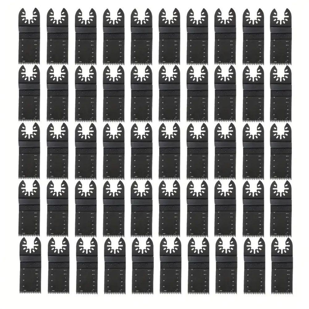 100Pcs 30mm-90mm Standard Oscillating Saw Blade Universal Quick Release Durable