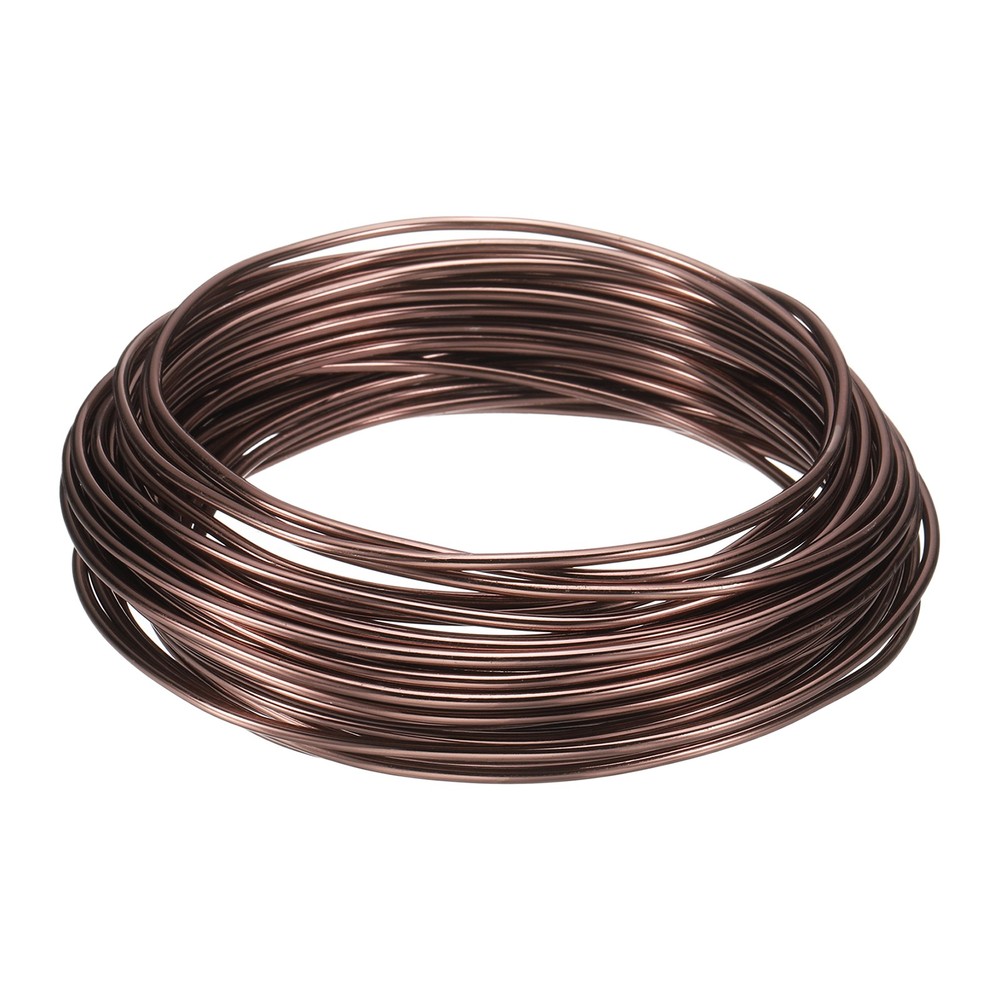 Bonsai Wire Anodized Aluminum Training Wire 2mm 33ft Brown