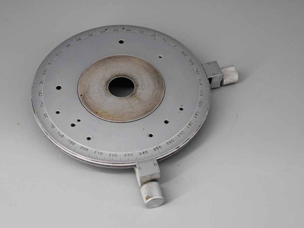 LOMO USSR Polarising Microscope Rotating Table MIN8