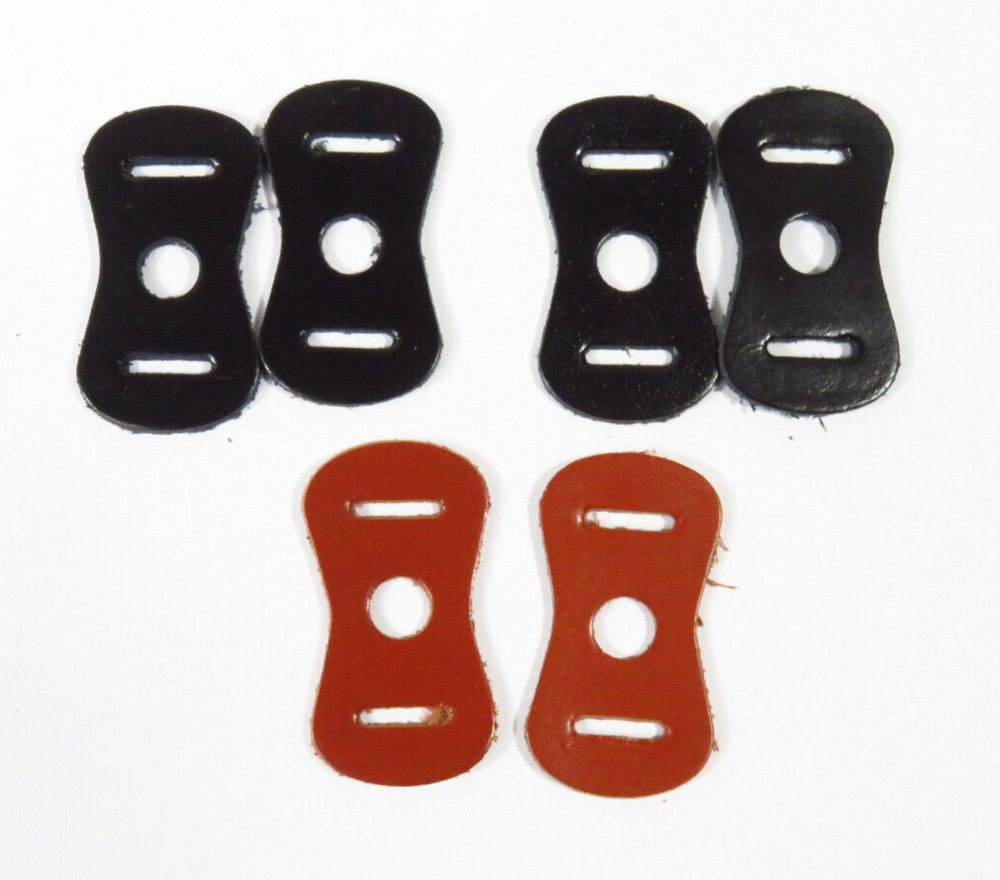 3 sets Camera Strap Split Ring Leather Protective Covers / #255