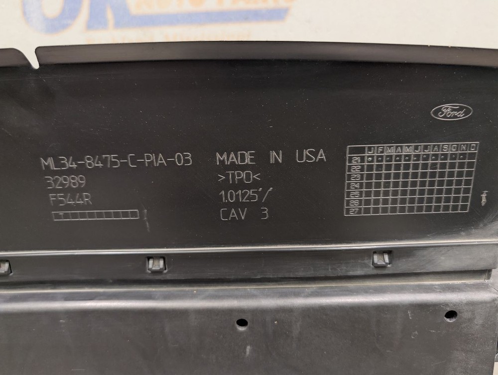 22 FORD F150 LOWER AIR SHUTTER 2.7L