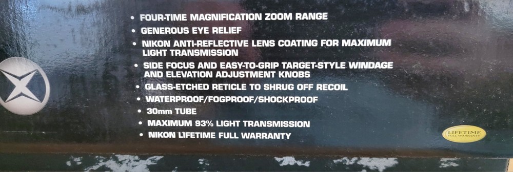 Nikon Monarch X 2.5 -10 X44 SF M MD