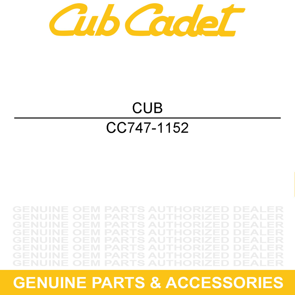 CUB CADET 747-1152 Shift Rod RT H ES E 65
