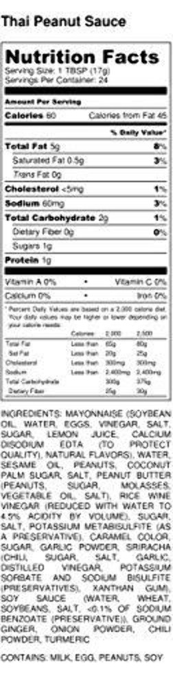 Thai Peanut Sauce | 3 Pack
