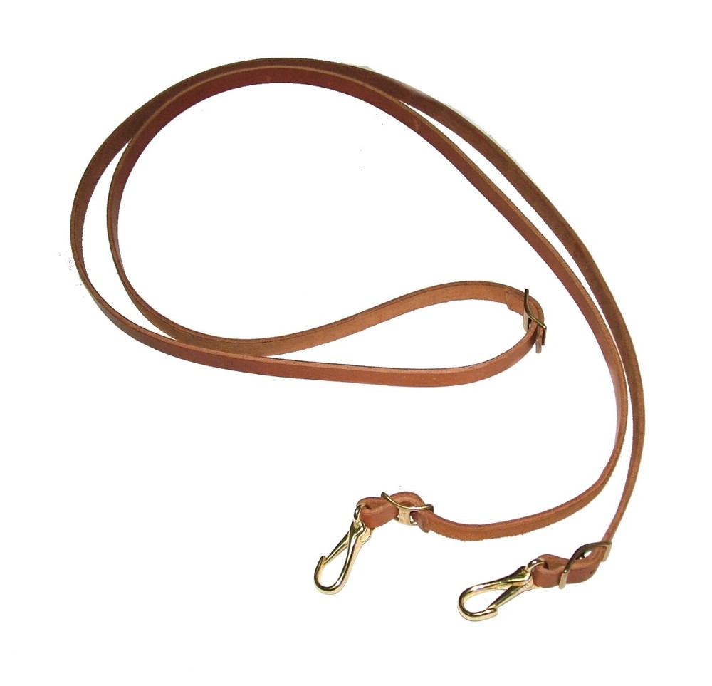 Western Barrel Leather Round Reins