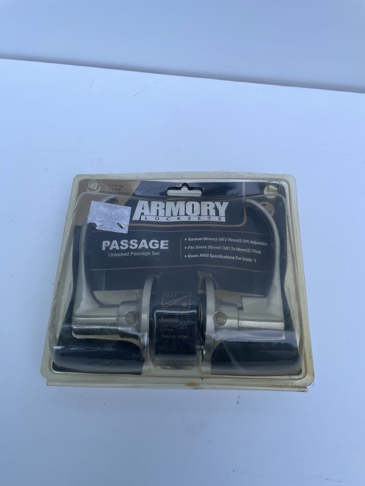 Armory Locksets Passage Unlocked Passage Set
