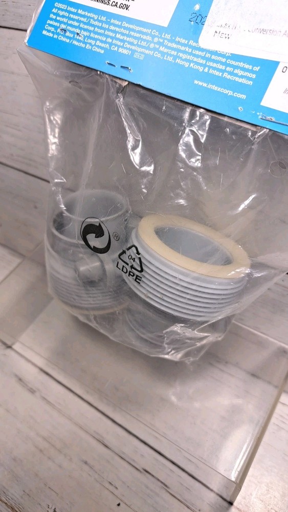 INTEX Hose Conversion Adapter B Kit Pair Replacement Part Model Number 25009