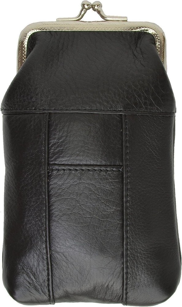 Marshal Wallet Cigratte Case Holder With Clasp Closure