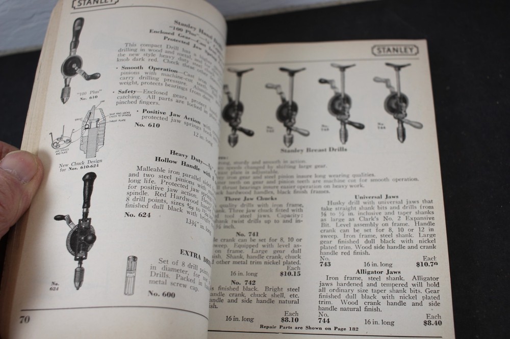 Stanley Tools No.34 Catalog from 1950