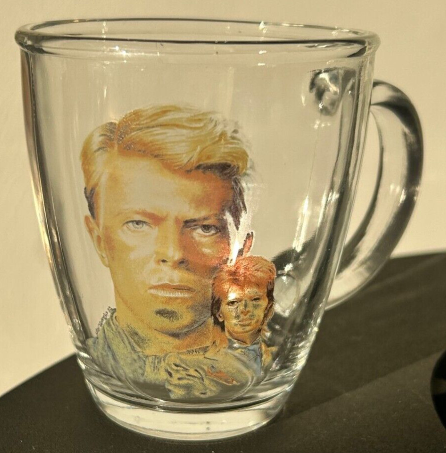 DAVID BOWIE glass MUG
