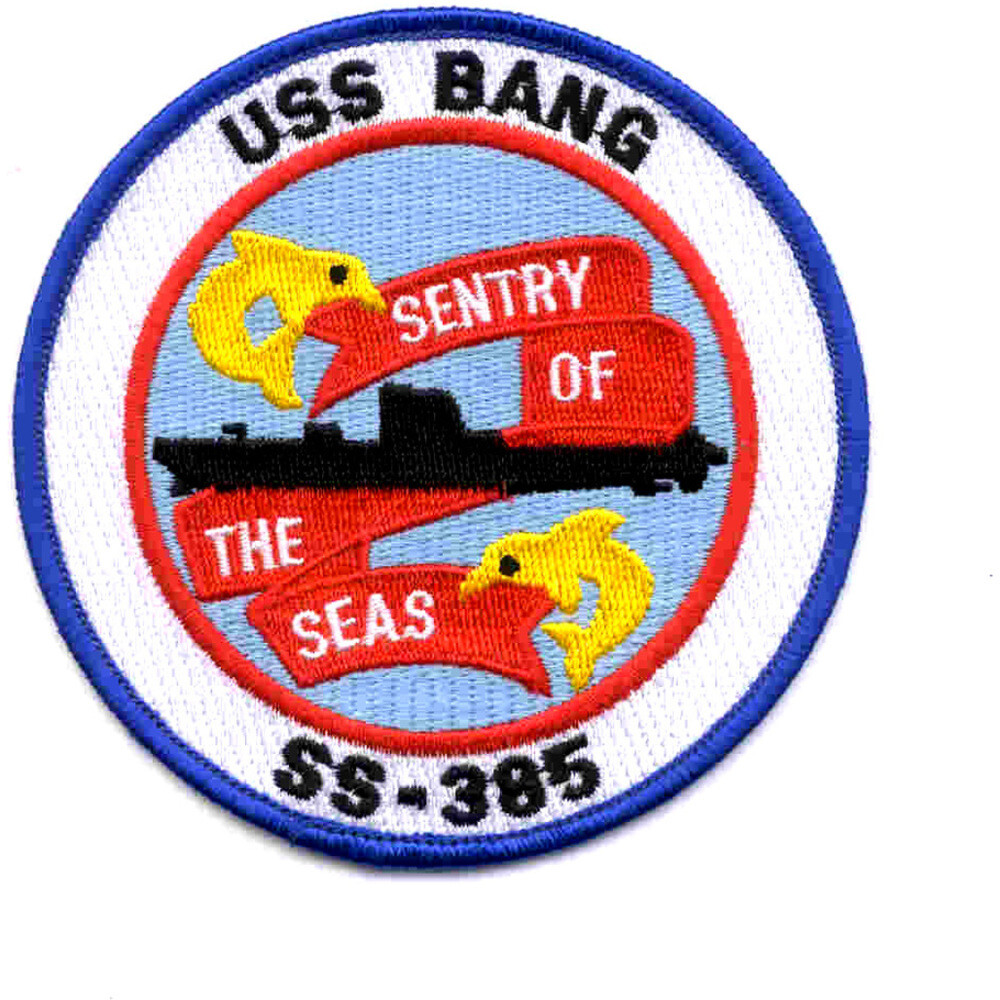 USS Bang SS-385 Version D Patch