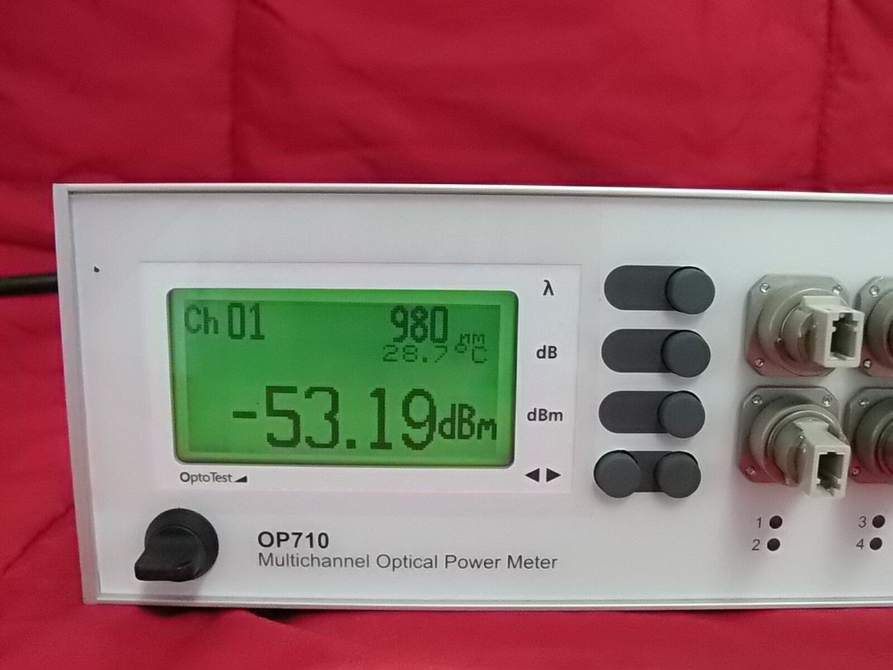OptoTest OP710 Multi-Channel Optical Power Meter