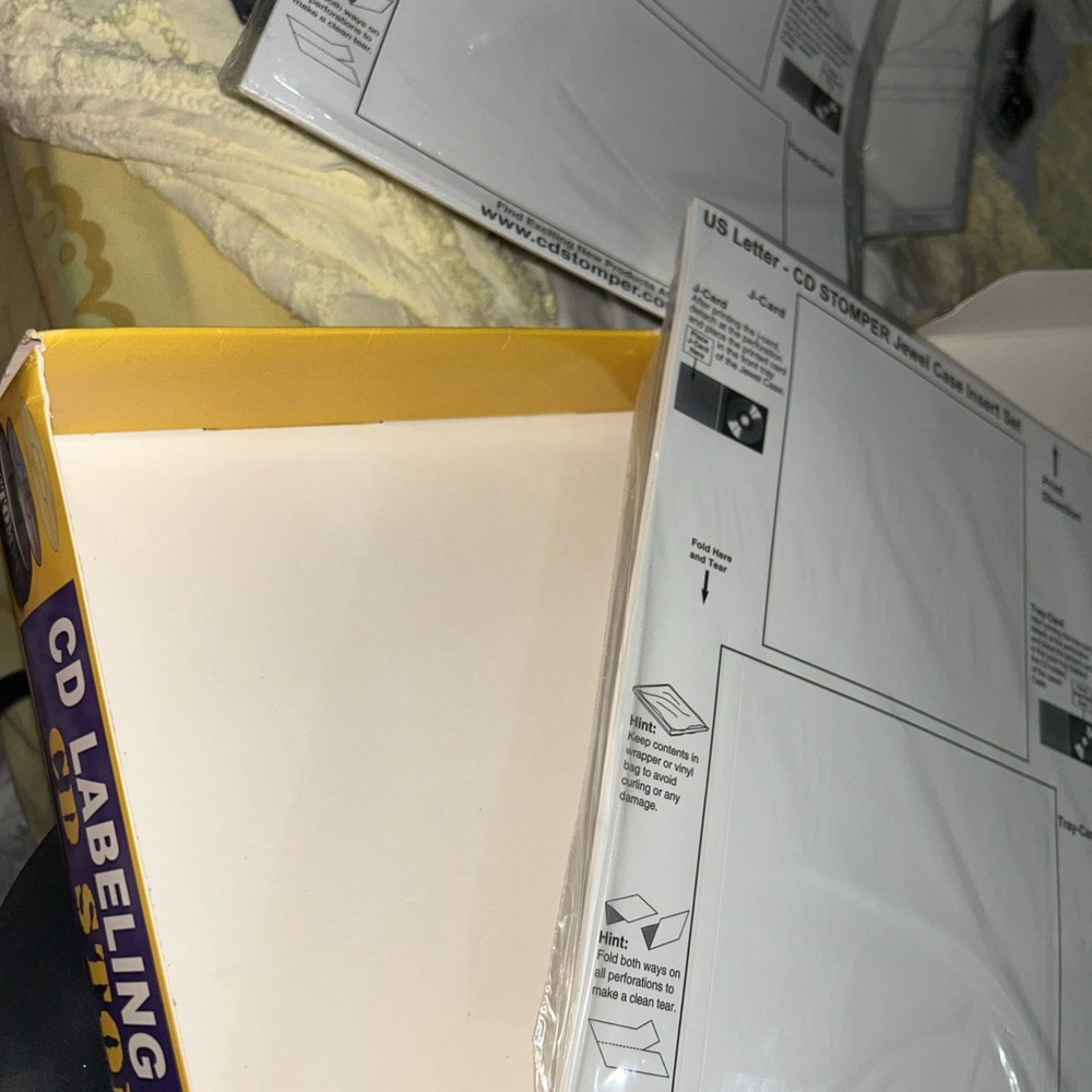 CD Stomper Pro CD Labeling System Kit Create CD Labels By Stomp 2003