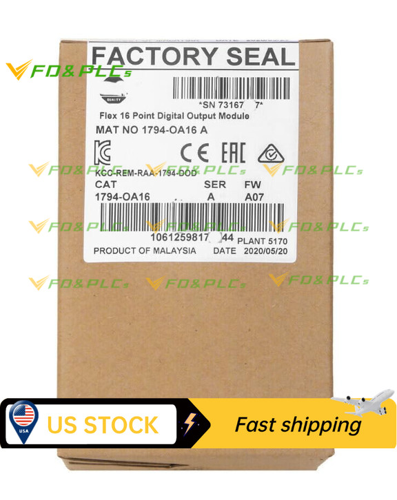 Allen Bradley 1794-OA16 Ser A Flex I/O Output Module 1794-OA16