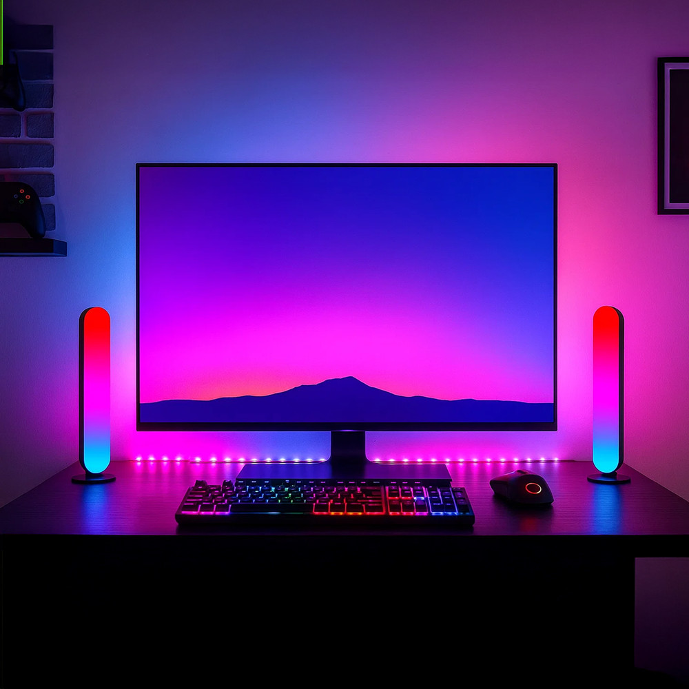 Arlec RGB Desk Lights - Twin Pack