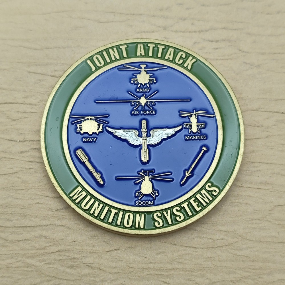 Joint Attack Munition Systems Challenge Coin
