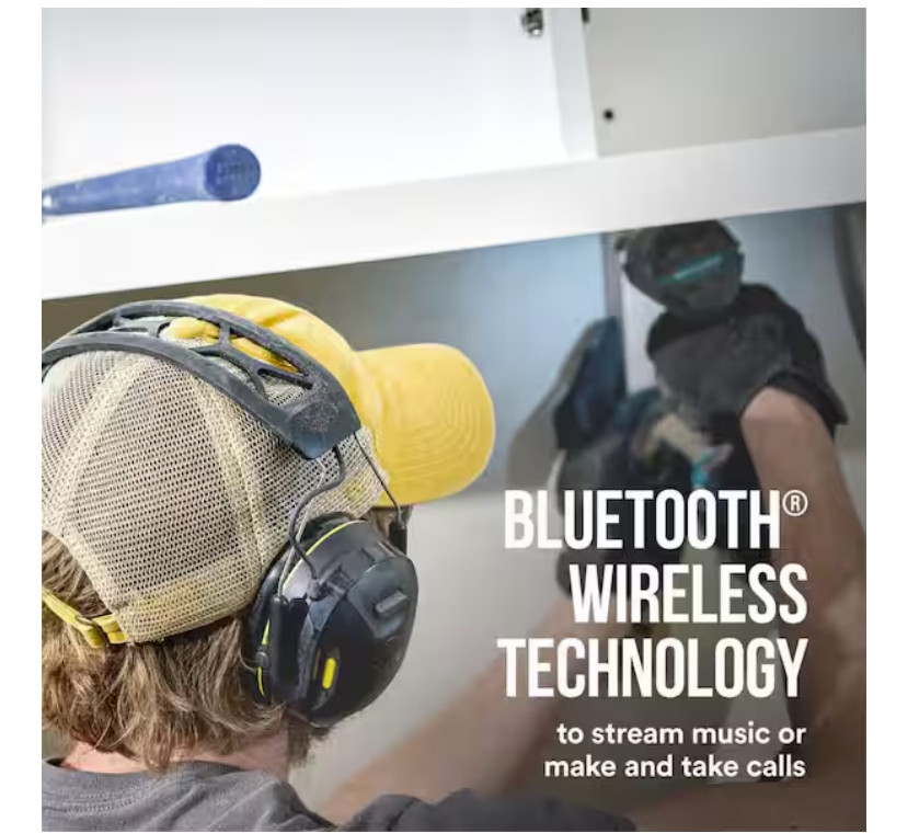 3M WorkTunes Connect Hearing Protector with Bluetooth Technology