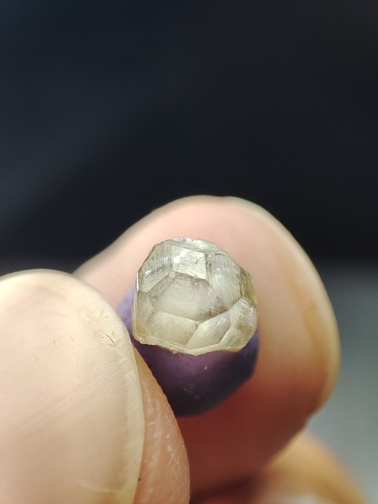 Leuco Garnet Aka White Grossular Garnet Nicely Terminated Crystal.