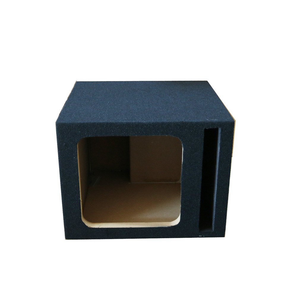 2x 12" Single Ported L7 L5 KICKER Vented Square Box Subwoofer Enclosure 1" MDF