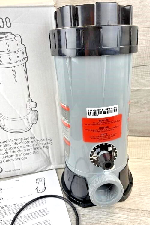 CL200 Inline Pool Automatic Chlorinator Feeder Replacement 9lb Chlorine Capacity