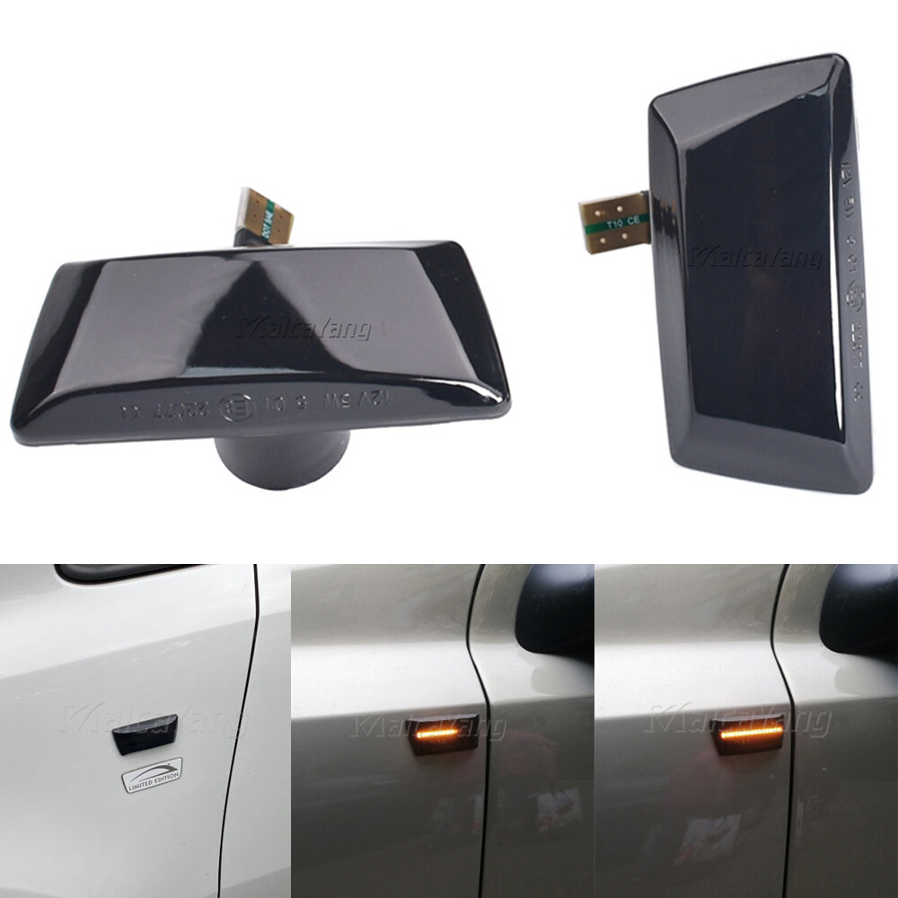 1Pair For Saturn Aura 2007 2008 2009 2010 Dynamic LED Side Marker Light