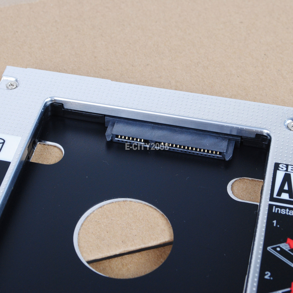 2nd HD HDD SSD Hard Drive Caddy for Dell Latitude E6430 E6320 E6420 E6520 E6530