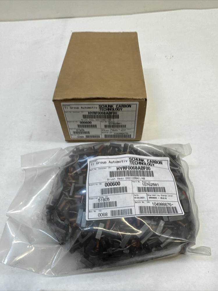 HYRF0068ABF00 SCHUNK CARBON TECHNOLOGY BRUSH ASSY (600pcs)