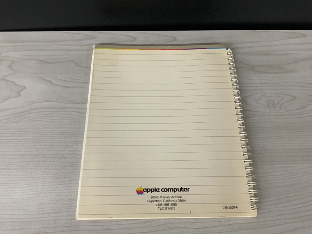 Apple II 80 Column Text Card Manual For IIe Only