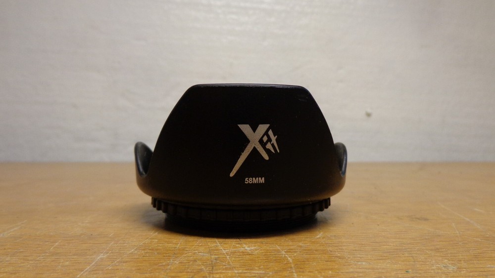 58mm Hard Tulip Shaped Lens Hood