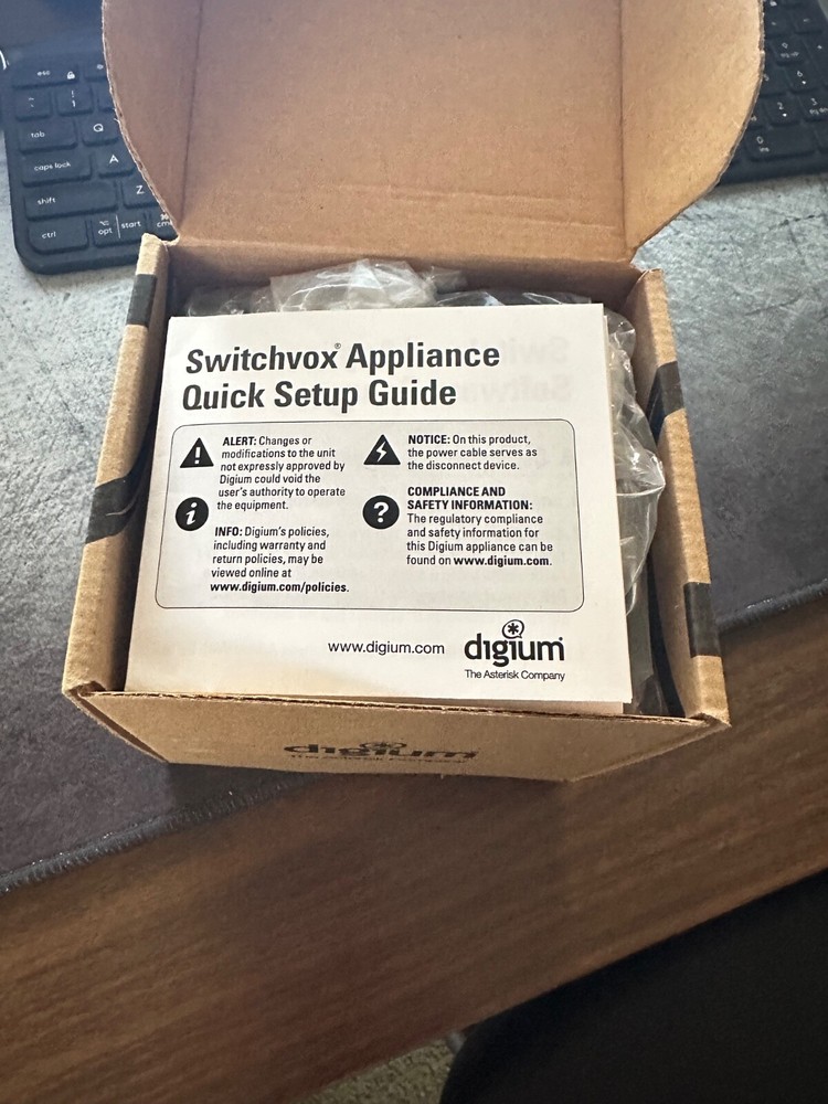 Digium Switchvox E510 New Open Box