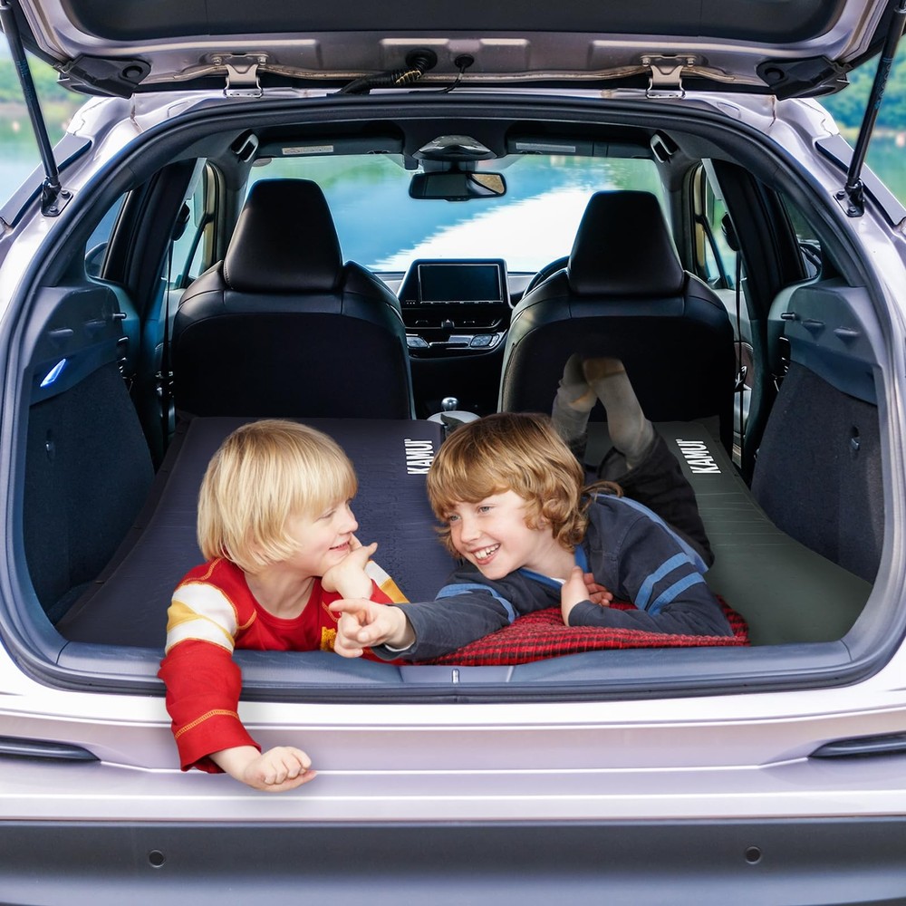 Self Inflating Sleeping Pad - 2 Inch Thick Camping Pad Connectable with Multi...