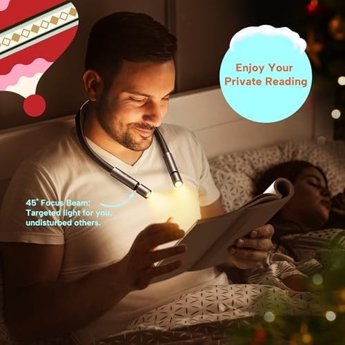 Rechargeable Neck Reading Light 3 Colors