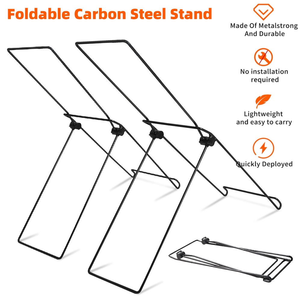 4x Lightweight Solar Panel Mounting Brackets Carbon Steel Foldable Support Stand