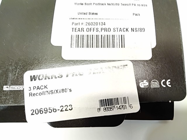 ProStack Ns/XI/89 Tearoff PA - 2000 Scott Works NOS
