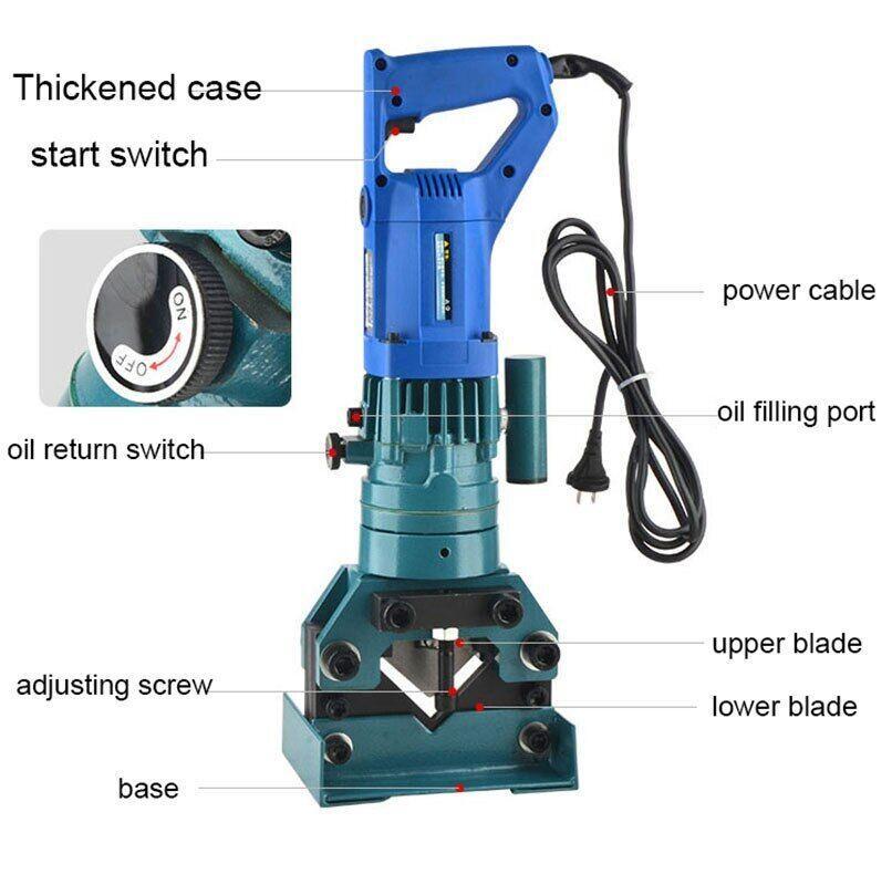 Hydraulic Angle Steel Cutting Machine Processing 3-6 Angle Iron Cutting Machine