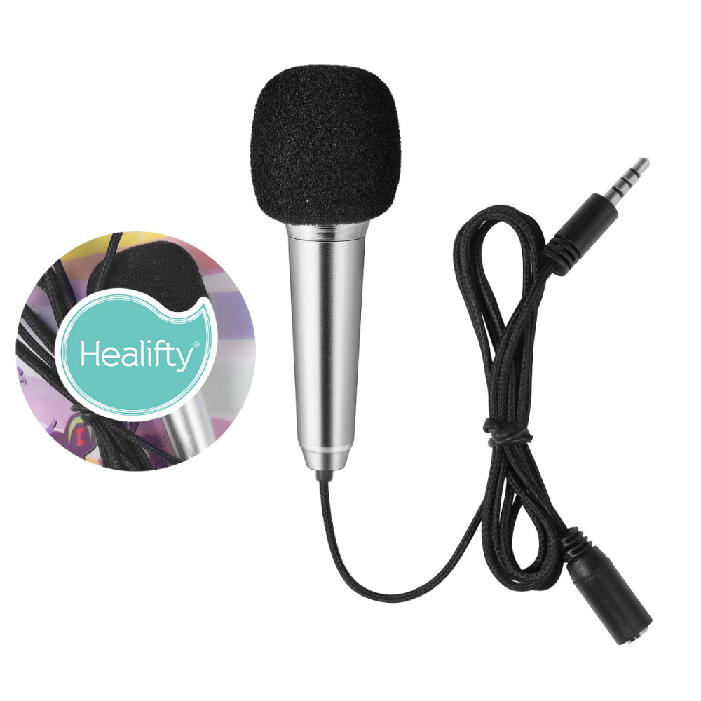 KTV Microphone Tiny Microphone Handheld Stereo Mic for Phone