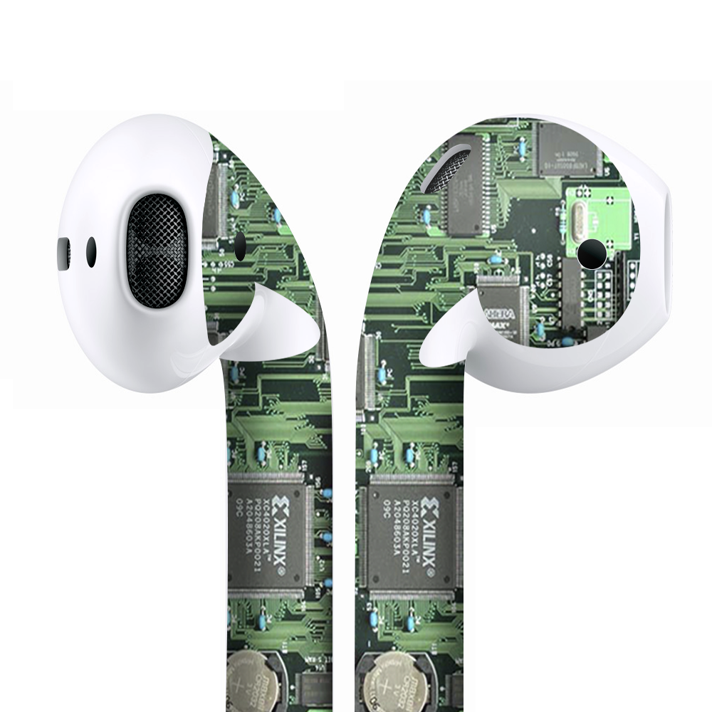 Skins Wraps compatible for Apple Airpods Circuit board