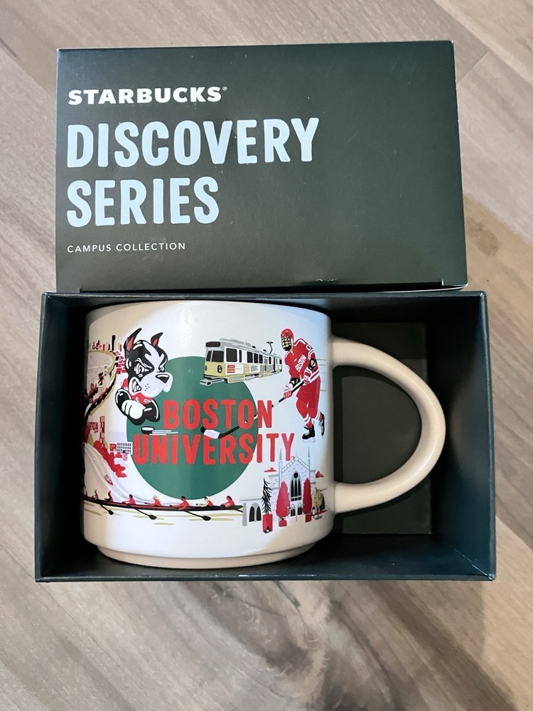 Starbucks Mug Discovery Series Boston University 14oz