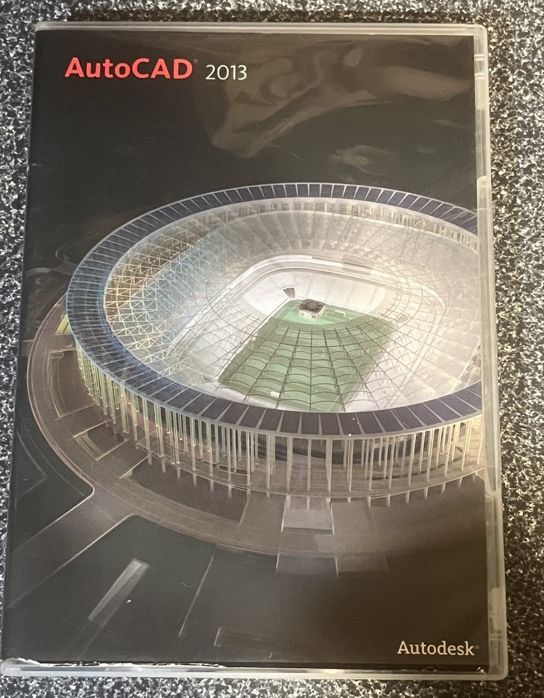 AutoCAD Autodesk 2013 Two DVD SEALED