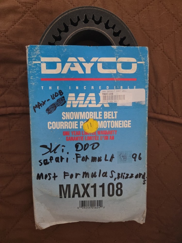 Dayco Max Snowmobile Belt MAX1108