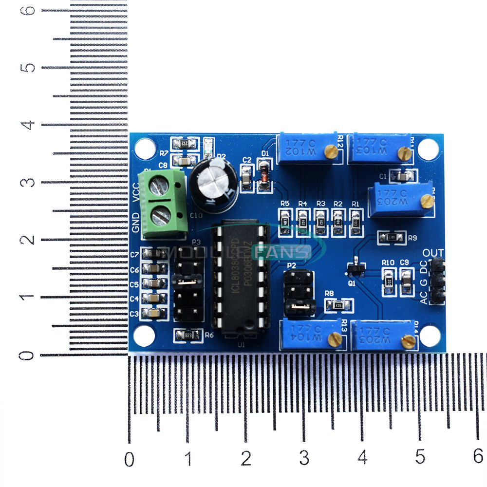ICL8038 Low/Medium Frequency Signal Source Waveform Signal Generator Sine Wave