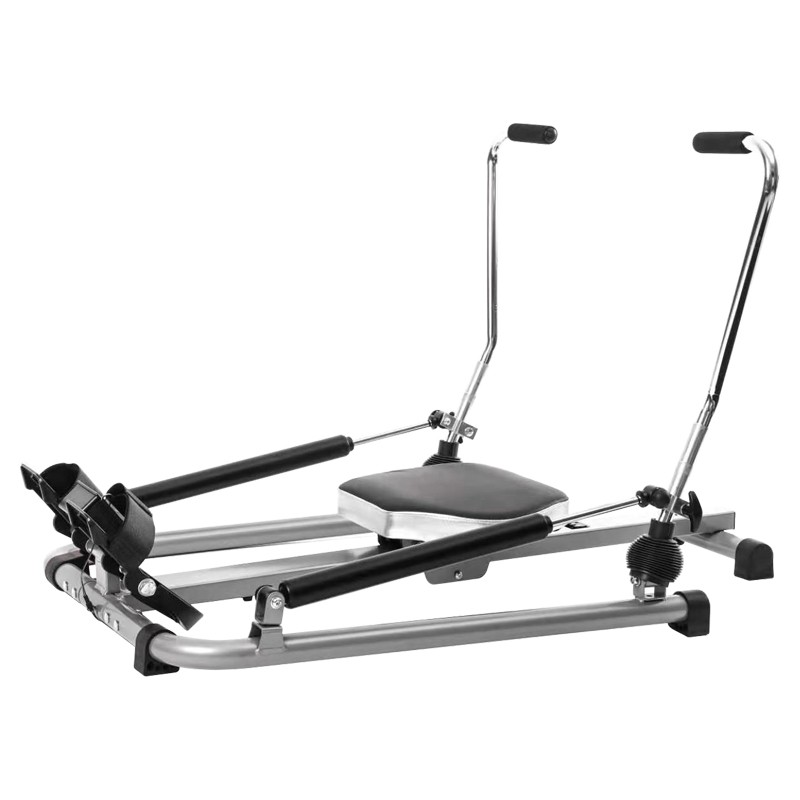 🚀Home Gym Adjustable Exercise Rowing Machine Rower Double Hydraulic Resistance