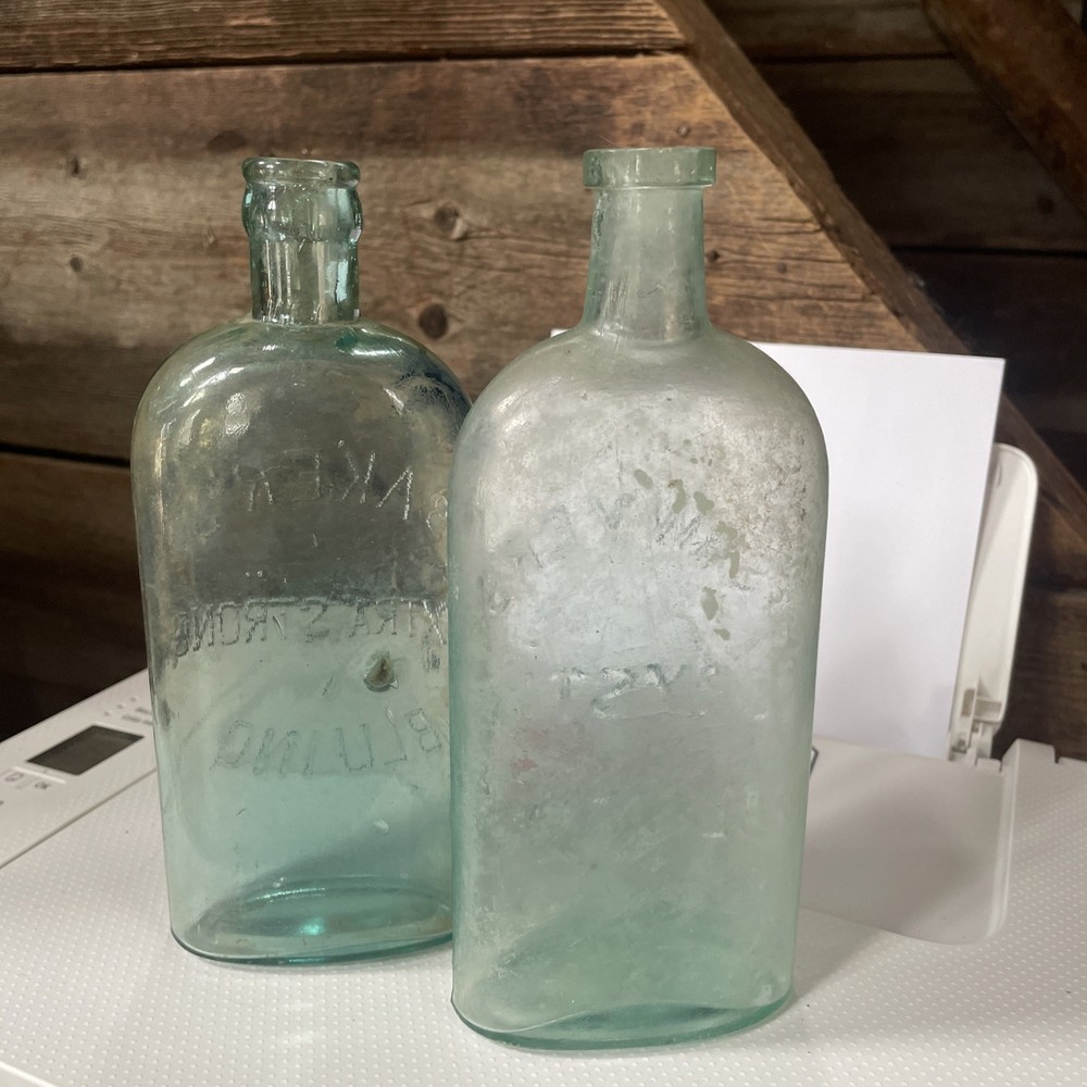 Baker's Extra Strong Bluing & Sawyer’s Bluing Bottles