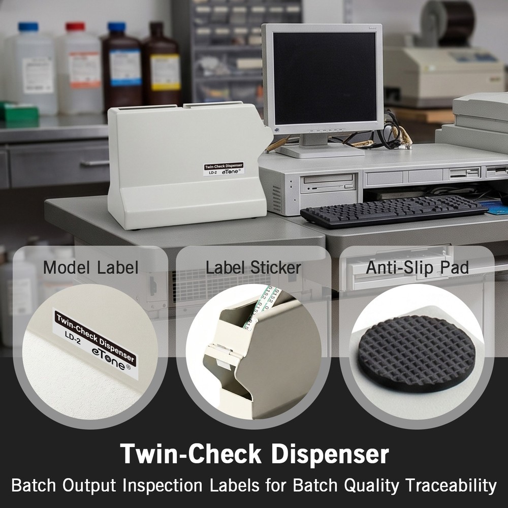 Twin-Check Dispenser Machine For Check Labels Noritsu Fuji Negative Development