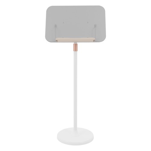 Adjustable Height Floor Lectern Podium Stand for Presentations and Laptops