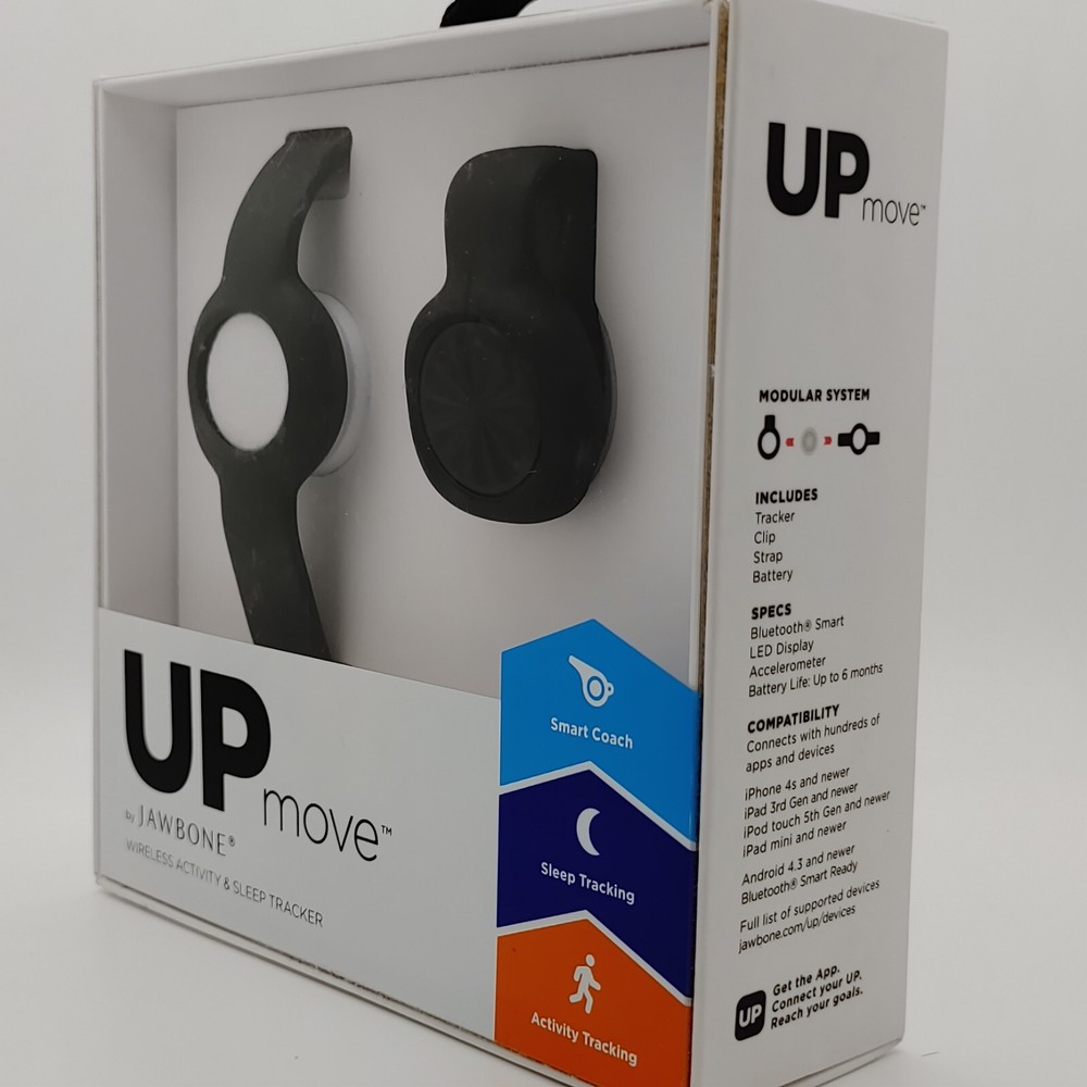 UP Move by Jawbone Wireless Activity & Sleep Tracker Smart Coach Black NEW